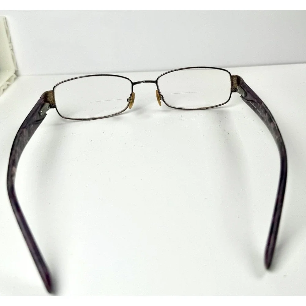 Adrienne Vittadini AV1104 Lilac Eyeglasses‎ 53-17-135 Purple Marble Frames Only